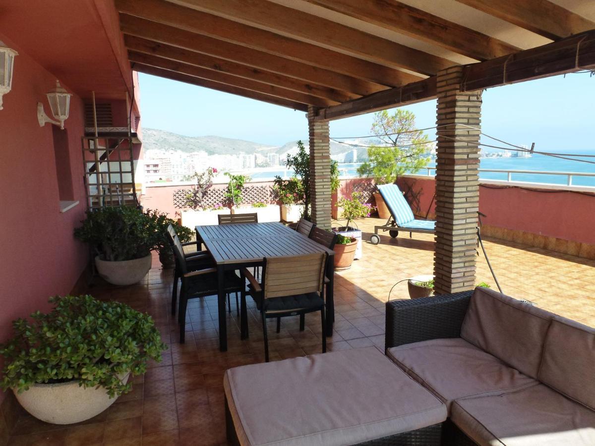 Espectacular Terraza Y Vistas En 1a Linea De Playa Appartement